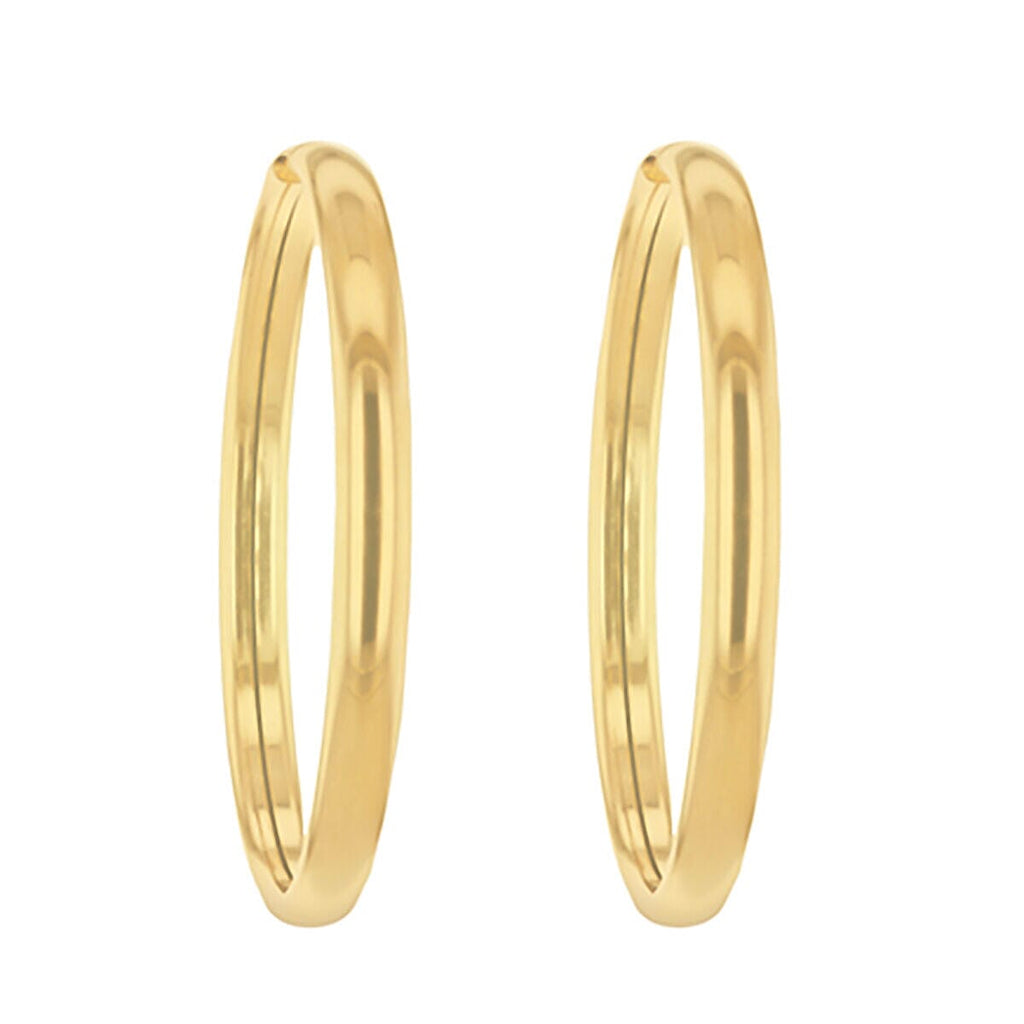 9K Yellow Gold  Earring,  Gold Wt. 2.3 Gms