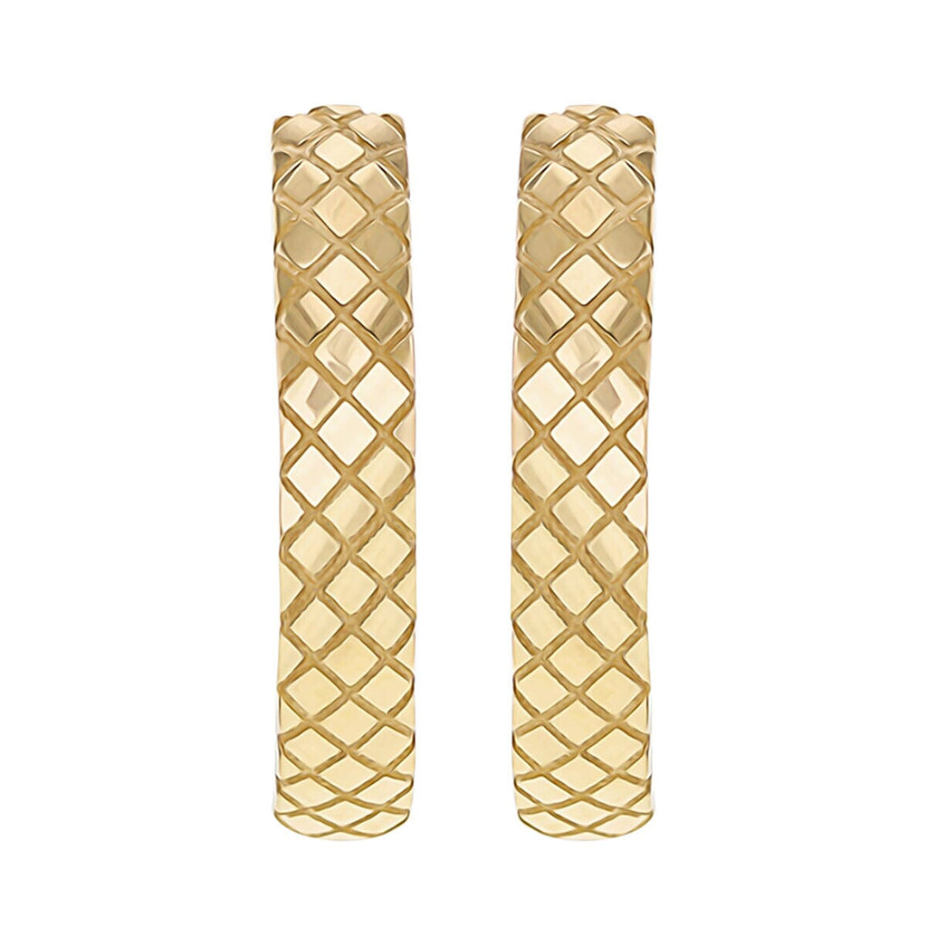 9K Yellow Gold  Earring,  Gold Wt. 2.3 Gms