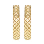 9K Yellow Gold  Earring,  Gold Wt. 2.3 Gms