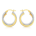 9K Yellow Gold  Earring,  Gold Wt. 2.3 Gms