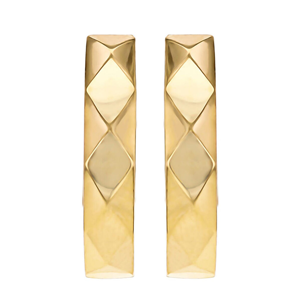 9K Yellow Gold  Earring,  Gold Wt. 2.7 Gms