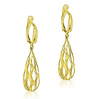 9K Yellow Gold  Earring,  Gold Wt. 2.7 Gms