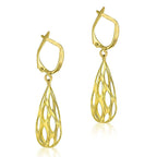 9K Yellow Gold  Earring,  Gold Wt. 2.7 Gms