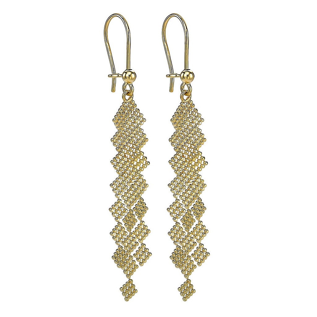 9K Yellow Gold  Earring,  Gold Wt. 2.7 Gms