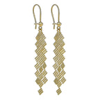 9K Yellow Gold  Earring,  Gold Wt. 2.7 Gms
