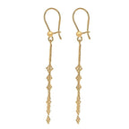 9K Yellow Gold  Earring,  Gold Wt. 2.7 Gms