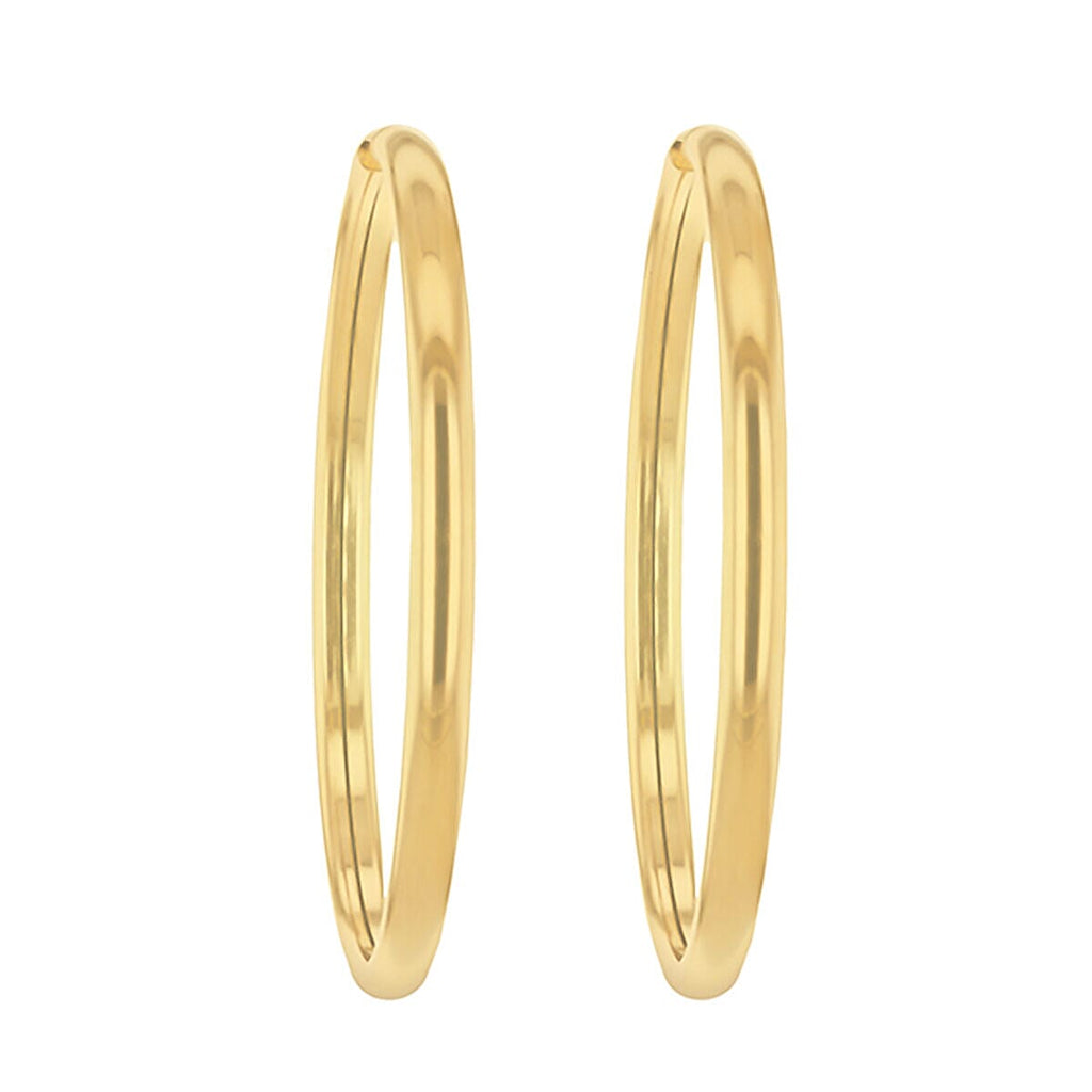 9K Yellow Gold  Earring,  Gold Wt. 3.2 Gms