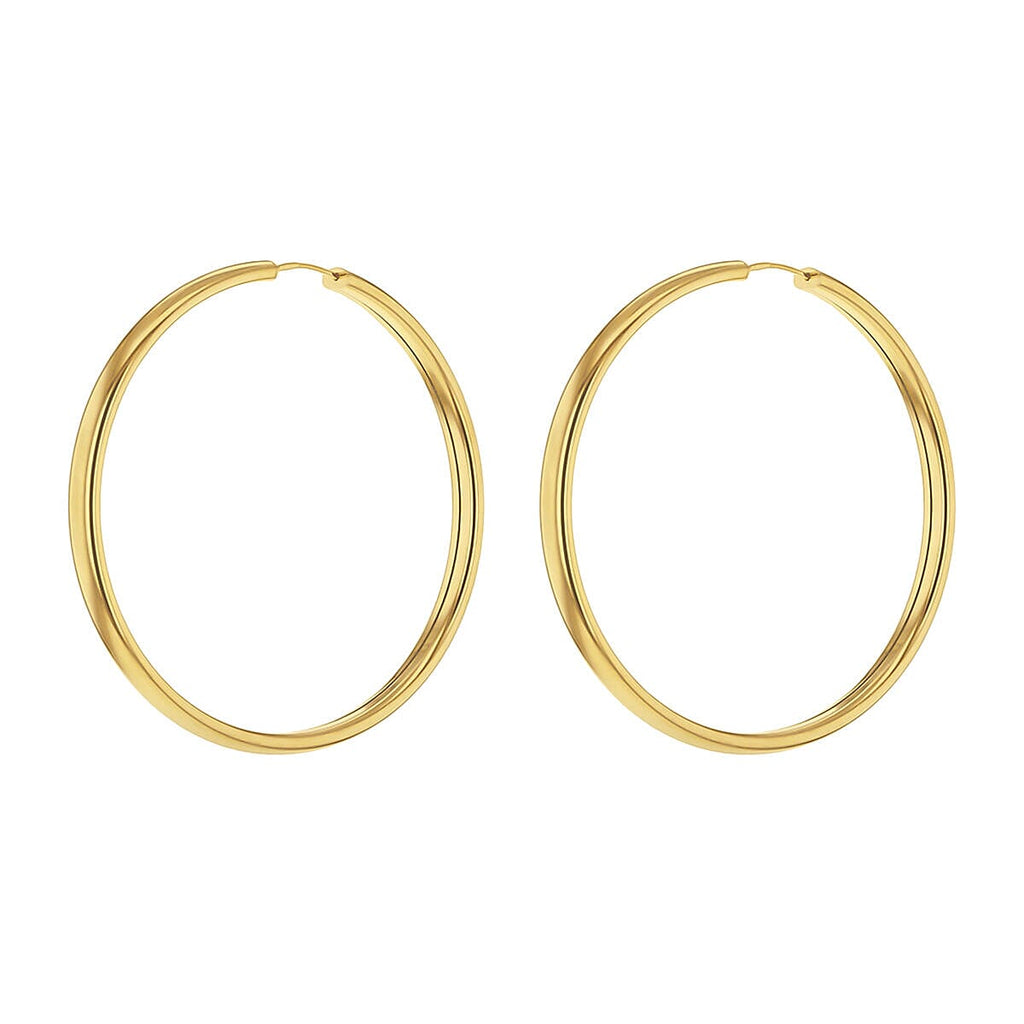 9K Yellow Gold  Earring,  Gold Wt. 3.6 Gms