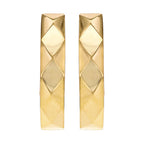 9K Yellow Gold  Earring,  Gold Wt. 3.6 Gms