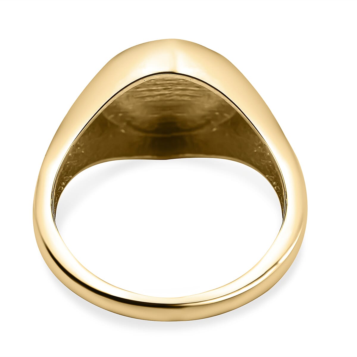 Las Vegas Closeout Deal - 9K Yellow Gold Enamelled Ring 7227294 5