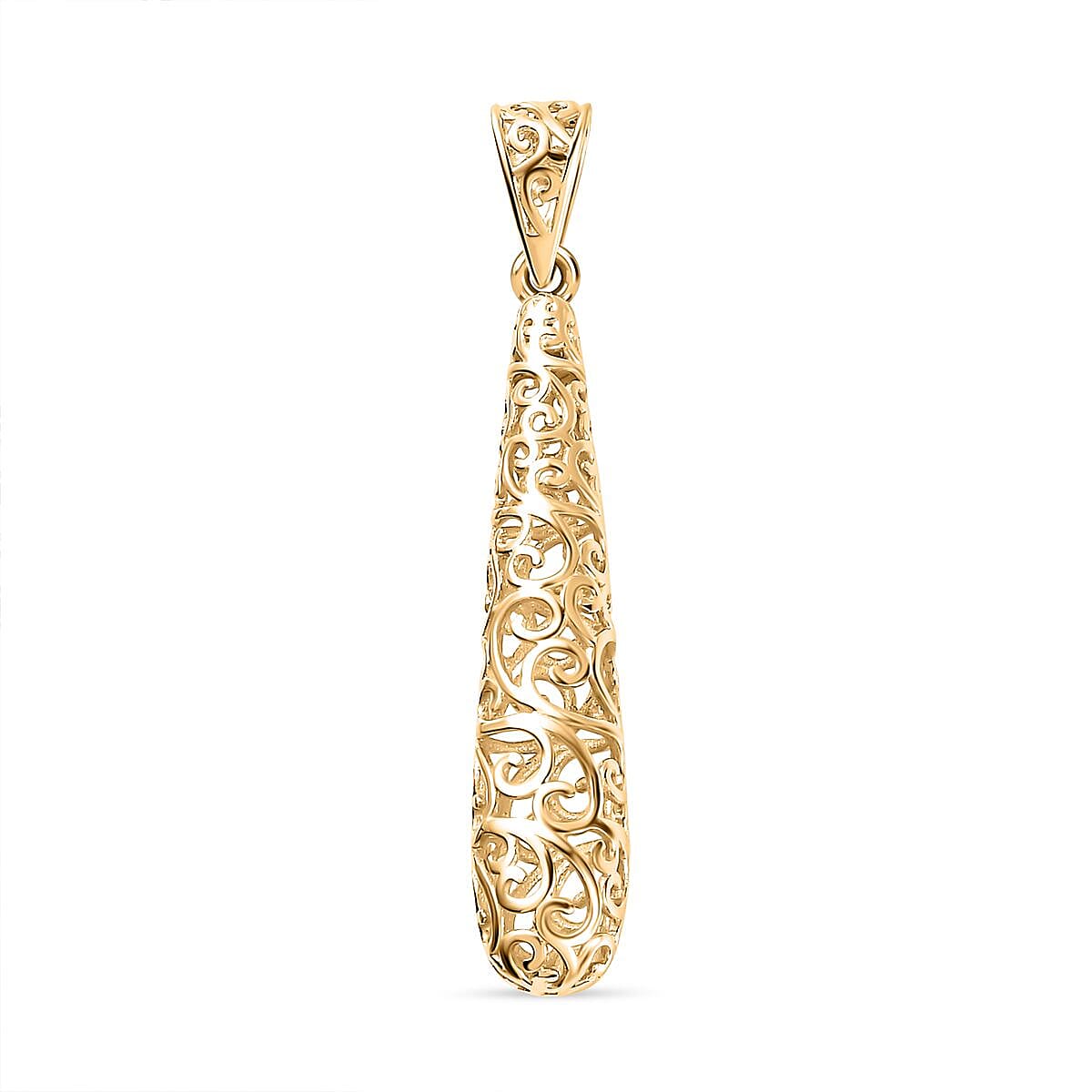First Time Ever -Lucy Q Air Collection - 9K Yellow Gold Pendant 7751731 0