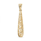 First Time Ever -Lucy Q Air Collection - 9K Yellow Gold Pendant