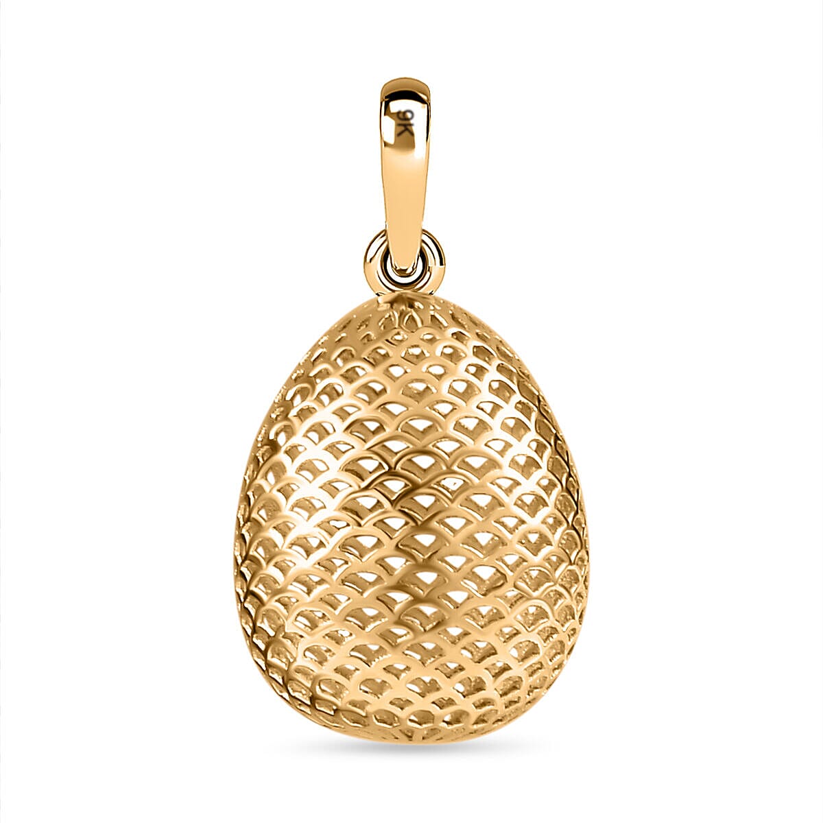Easter Special Deal - 9K Yellow Gold Lattice Pendant 7362080 3