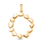 9K Yellow Gold  Fancy Pendant,  Gold Wt. 1.37 Gms