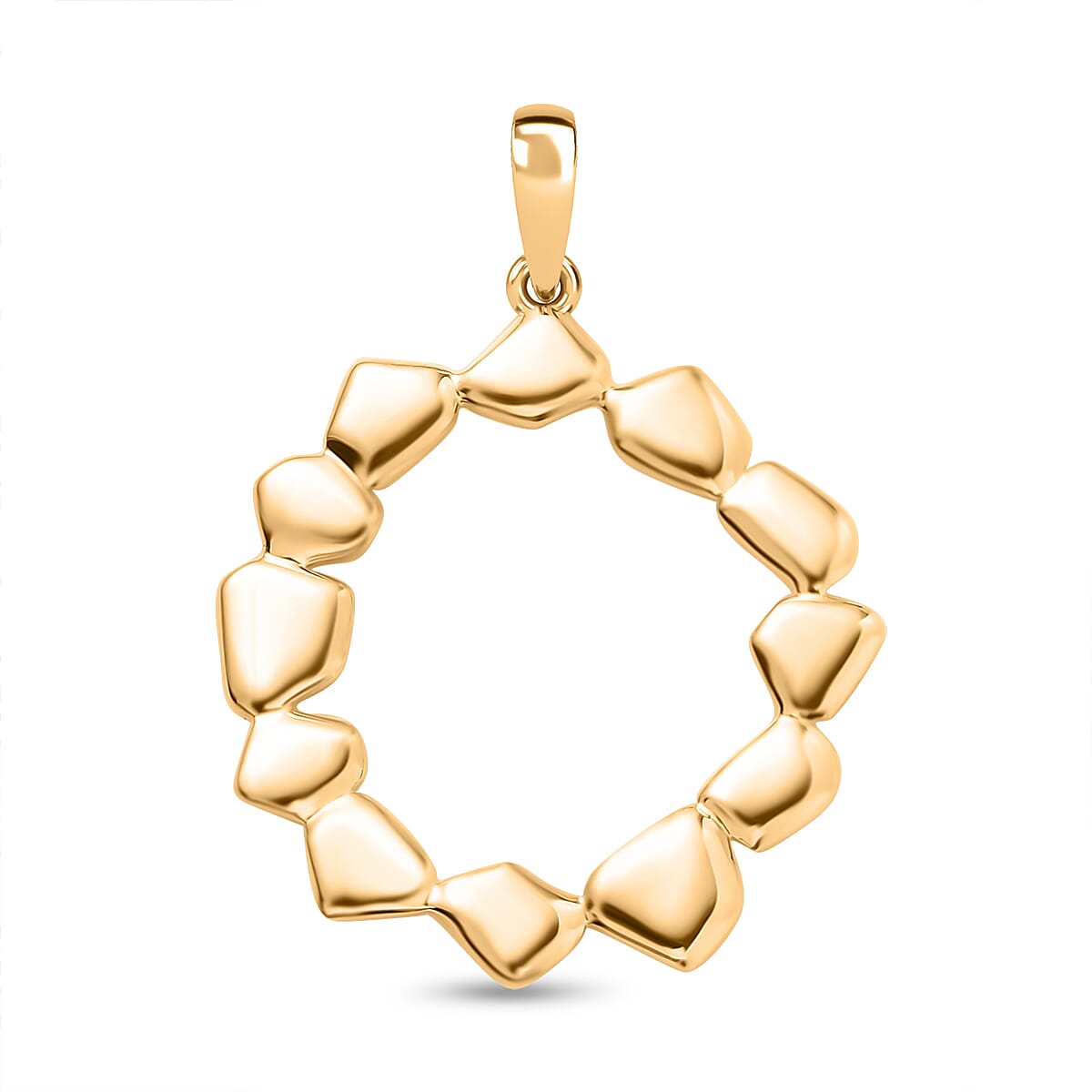 9K Yellow Gold  Fancy Pendant,  Gold Wt. 1.37 Gms 7750610 0