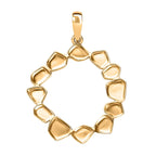 9K Yellow Gold  Fancy Pendant,  Gold Wt. 1.37 Gms