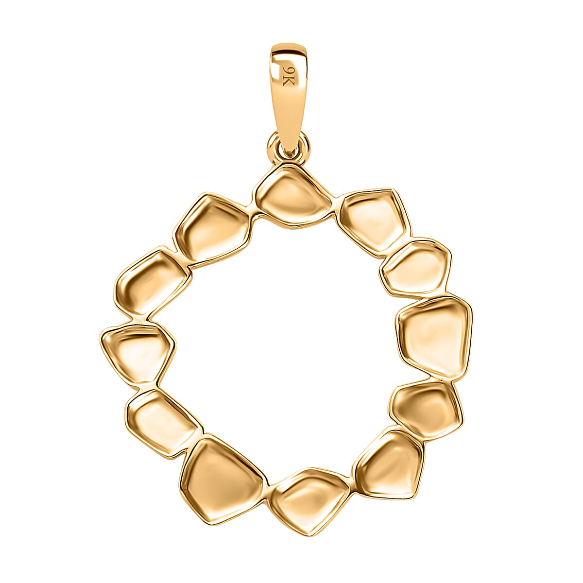 9K Yellow Gold  Fancy Pendant,  Gold Wt. 1.37 Gms 7750610 4