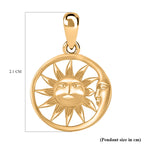 9K Yellow Gold  Fancy Pendant,  Gold Wt. 1.43 Gms