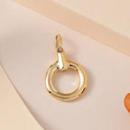 9K Yellow Gold  Fancy Pendant,  Gold Wt. 2.02 Gms