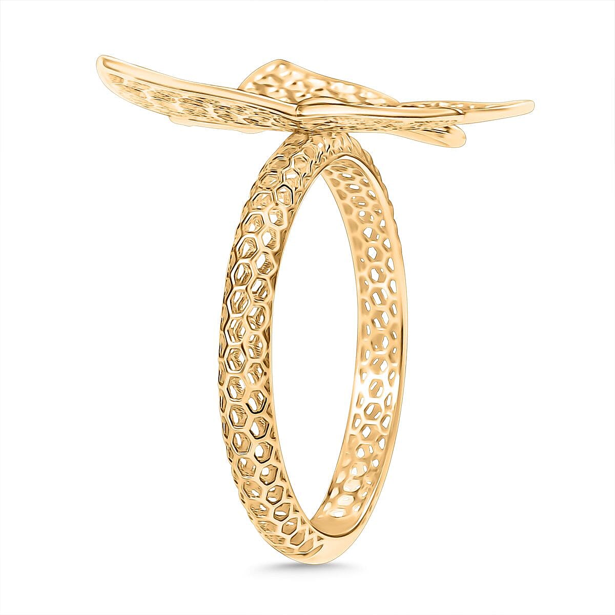 9K Yellow Gold Butterfly Ring 8083225 4