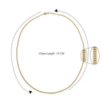 One Time Close Out Hatton Garden Deal- 9K Yellow Gold Curb (Size 18) Necklace