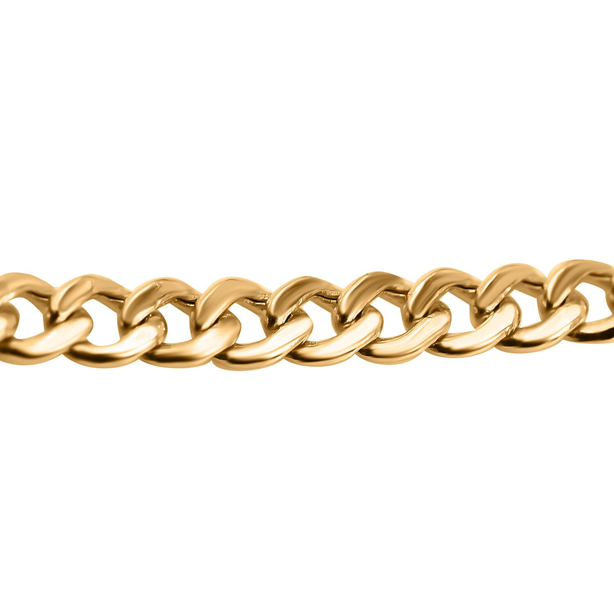 9K Yellow Gold 1.75 MM Curb Chain With Spring Ring Clasp 18 Inch Diamond Cut 7628388 2