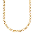 9K Yellow Gold  Necklace (Size - 24) with Lobster Clasp, Gold Wt. 8.54 Gms