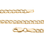 9K Yellow Gold  Necklace (Size - 24) with Lobster Clasp, Gold Wt. 8.54 Gms