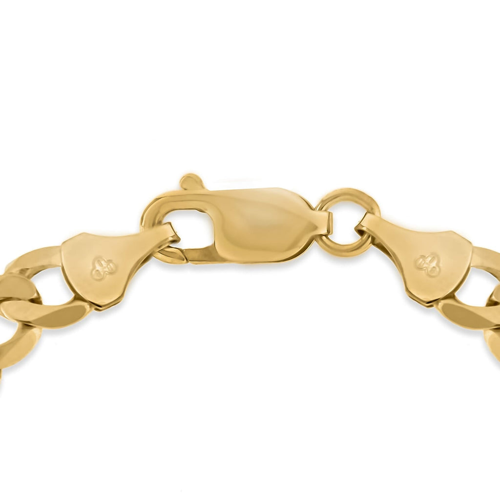 9K Yellow Gold  Bracelet (Size - 8),  Gold Wt. 8.9 Gms