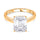 Moissanite Emrald Cut