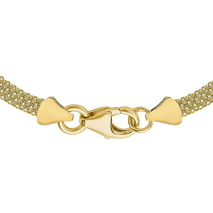 9K Yellow Gold Garibaldi Chain 17 Inch 7254606 2