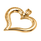 LA Close Out - 9K Yellow Gold Heart Pendant