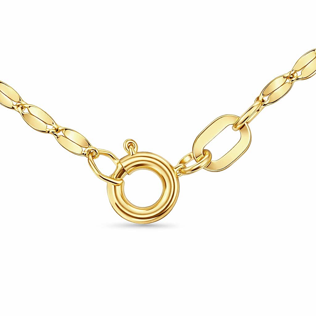 9K Yellow Gold High Finish 1.8MM Forzatina Chain 20 Inch 0.97 grams 6093091 4