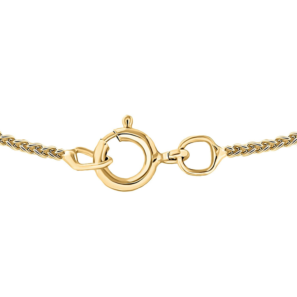 9K Yellow Gold High Finish 1.4MM Spiga Chain 18 Inch, 3.1 grams