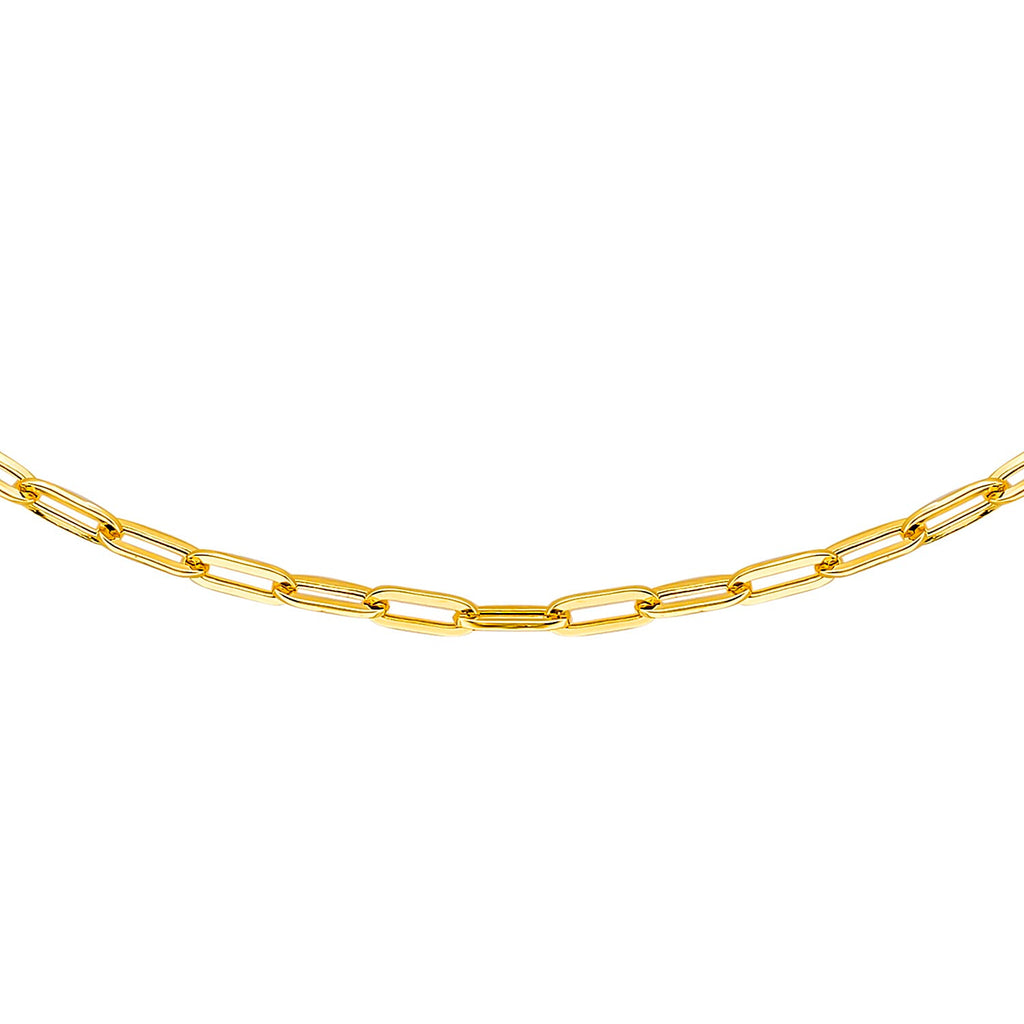 9K Yellow Gold  Chain,  Gold Wt. 2.5 Gms