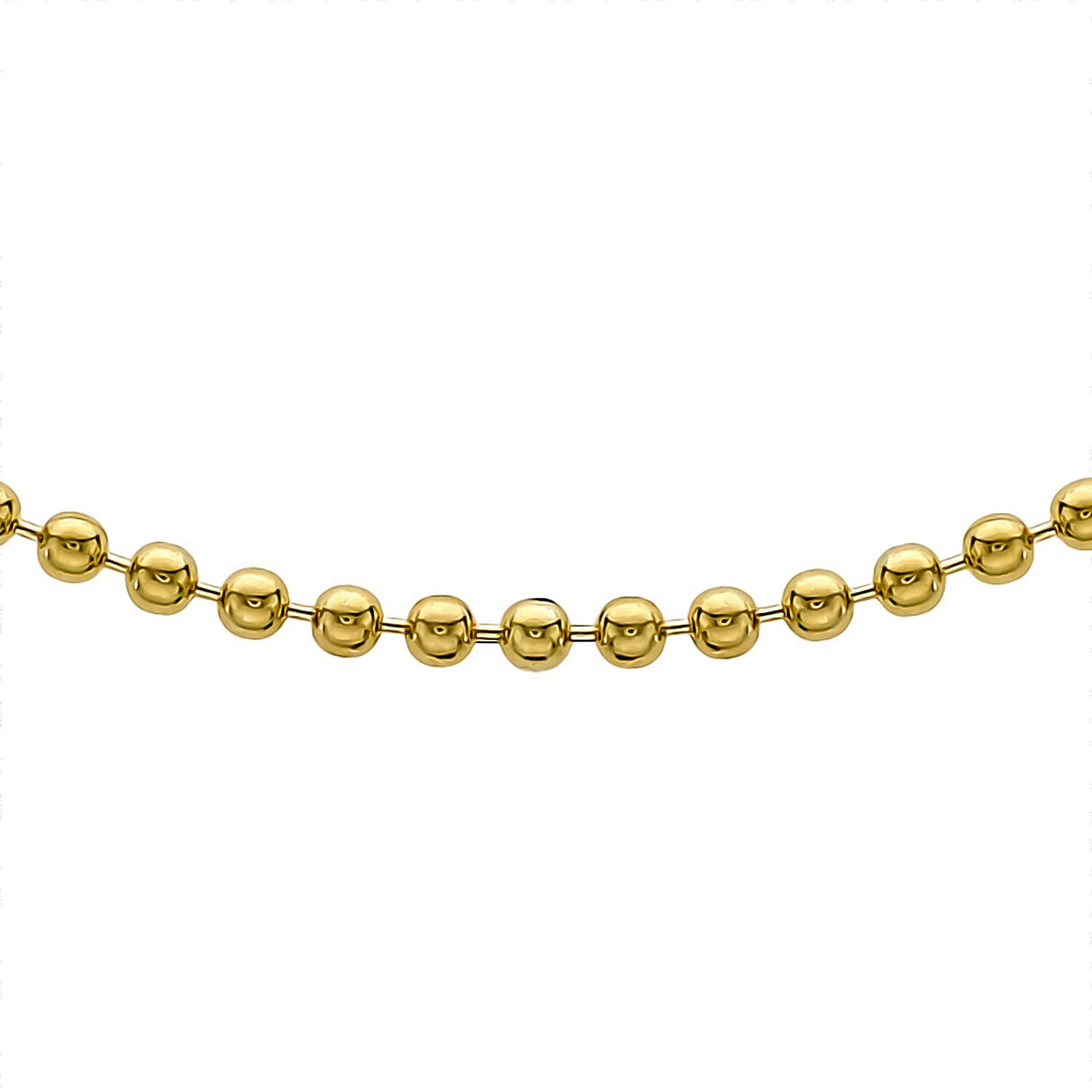 9K Yellow Gold High Finish 2MM Ball Chain 20 Inch 4.5 grams 6093081 0
