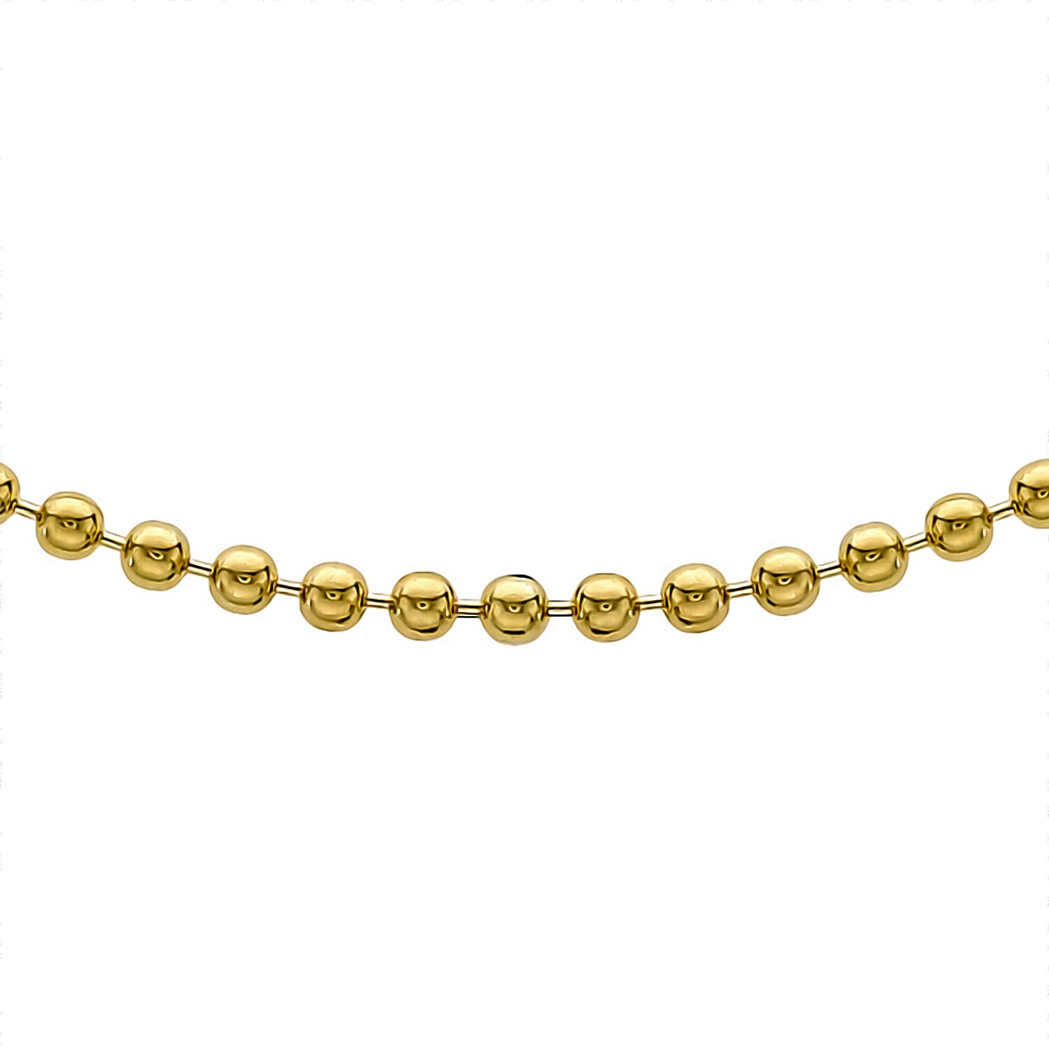 9K Yellow Gold High Finish 2MM Ball Chain 20 Inch 4.5 grams 6093081 0