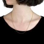 9K Yellow Gold  Chain,  Gold Wt. 4.5 Gms