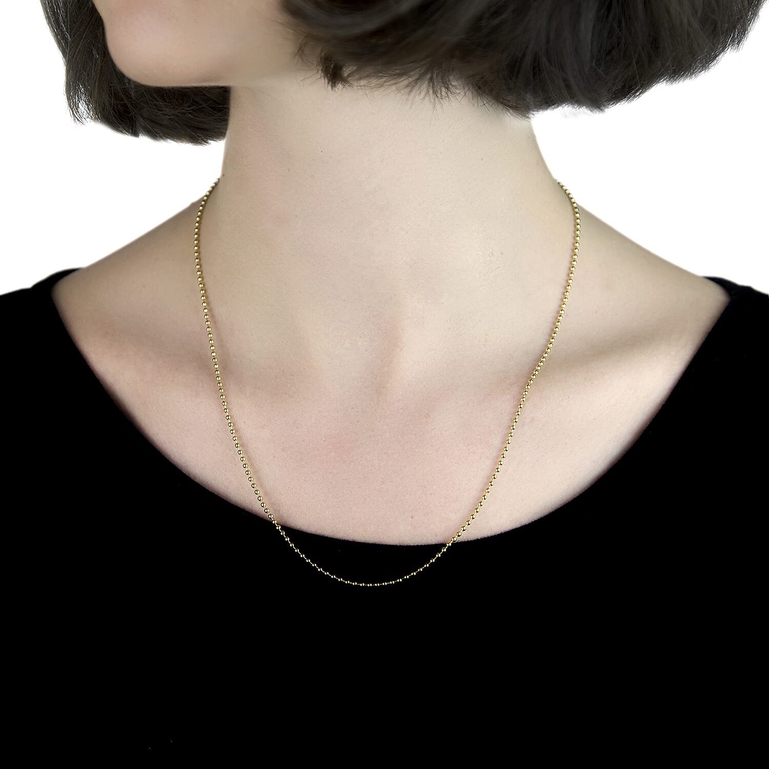 9K Yellow Gold High Finish 2MM Ball Chain 20 Inch 4.5 grams 6093081 1