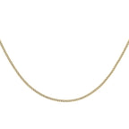 9K Yellow Gold  Chain,  Gold Wt. 2.4 Gms
