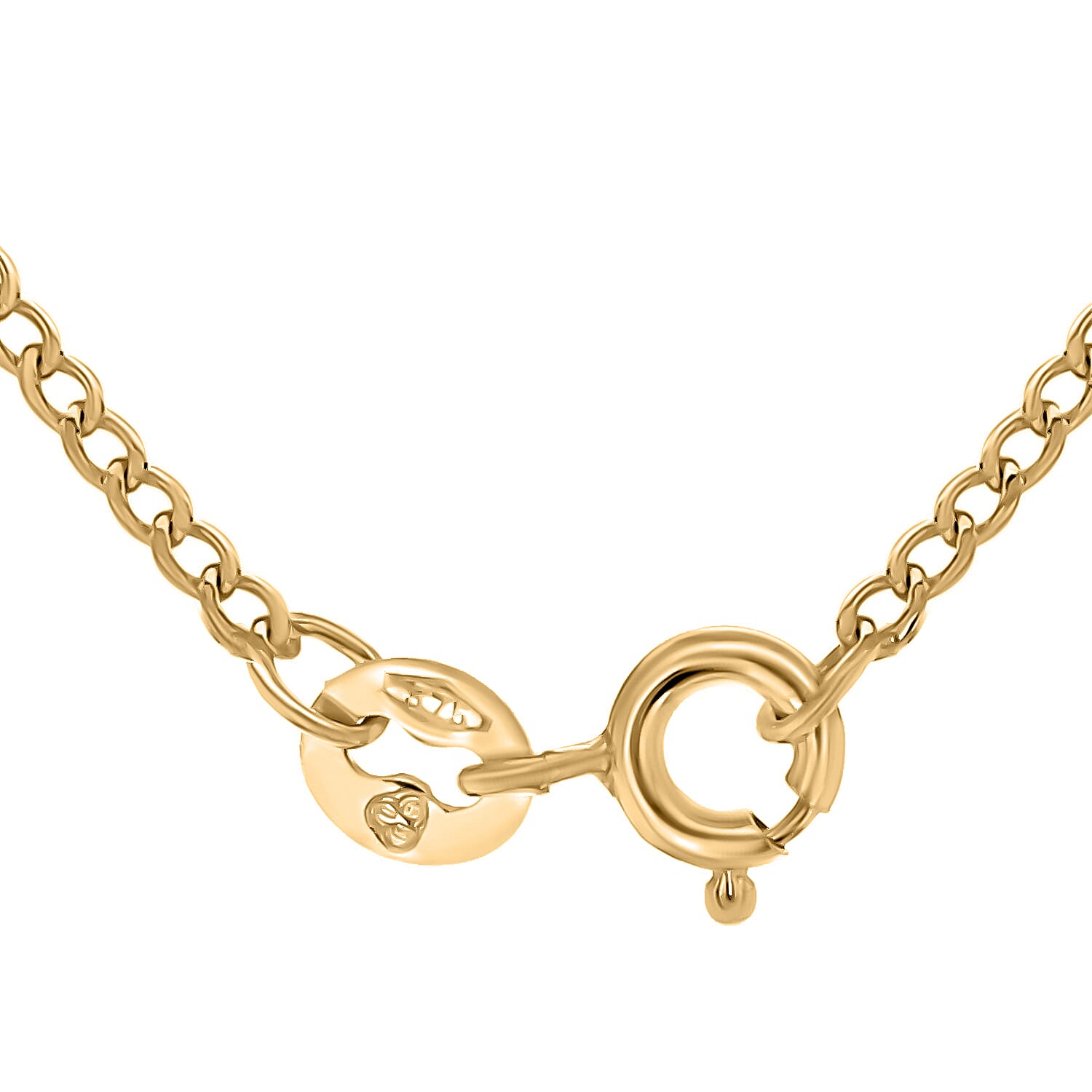 9K Yellow Gold 1.9 MM Curb Chain With Spring Ring Clasp 24 Inch Diamond Cut 6093100 2