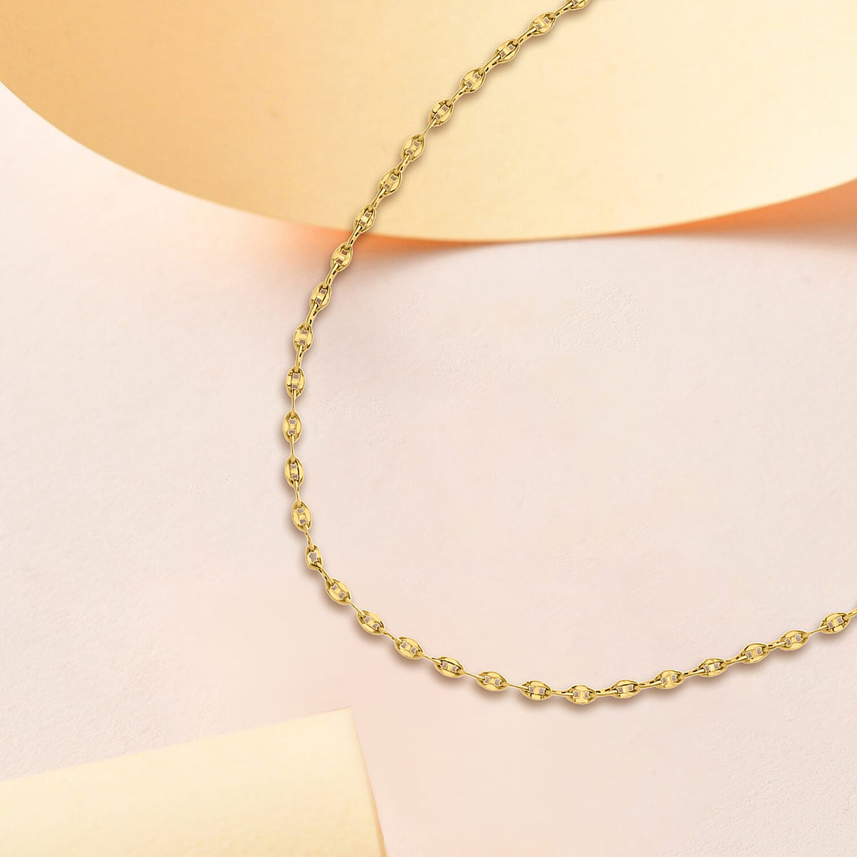 9K Yellow Gold High Finish Rambo Chain 24 Inch 3 grams 6093102 3