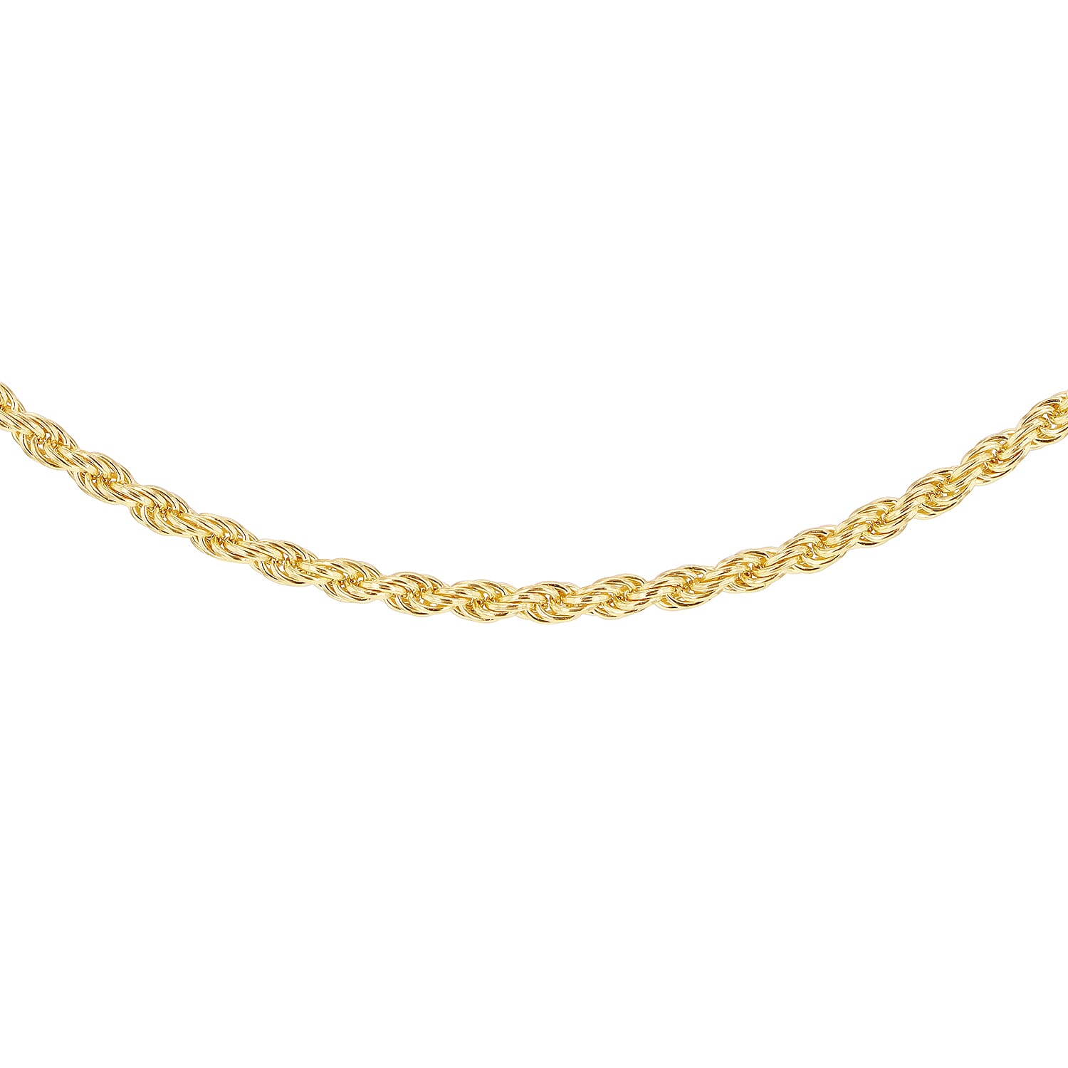9K Yellow Gold High Finish Rope Chain 16 Inch 3.4 grams 6093061 0