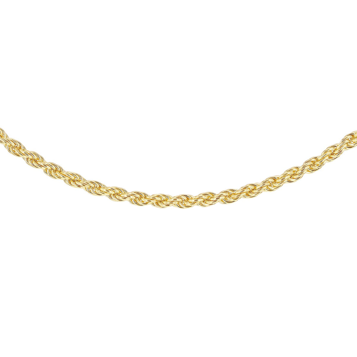 9K Yellow Gold High Finish Rope Chain 22 Inch 4.6 grams 6093098 0