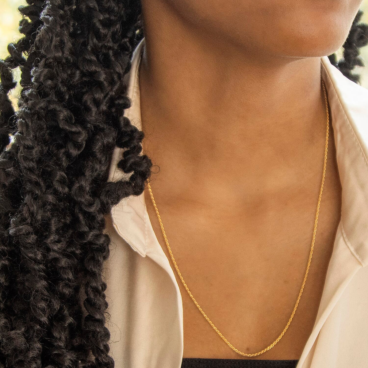 9K Yellow Gold High Finish Rope Chain 22 Inch 4.6 grams 6093098 1