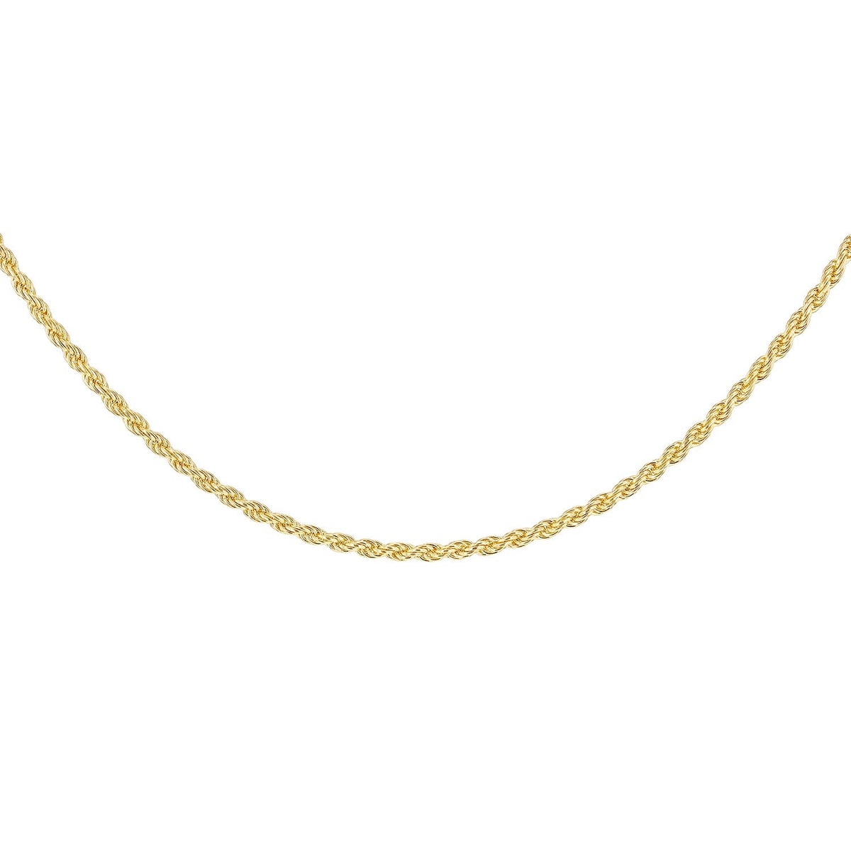 9K Yellow Gold High Finish Rope Chain 22 Inch 4.6 grams 6093098 3