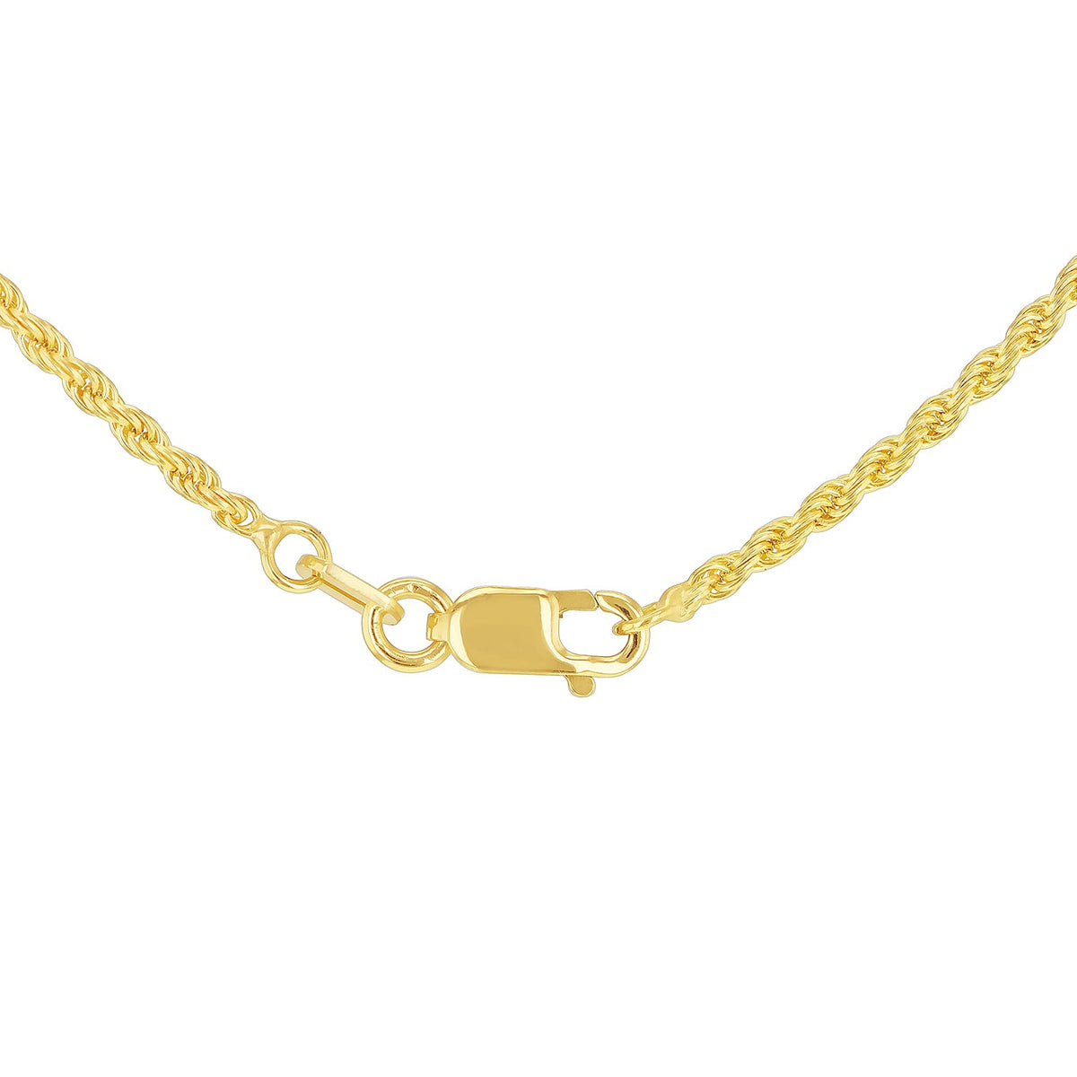9K Yellow Gold High Finish Rope Chain 22 Inch 4.6 grams 6093098 4
