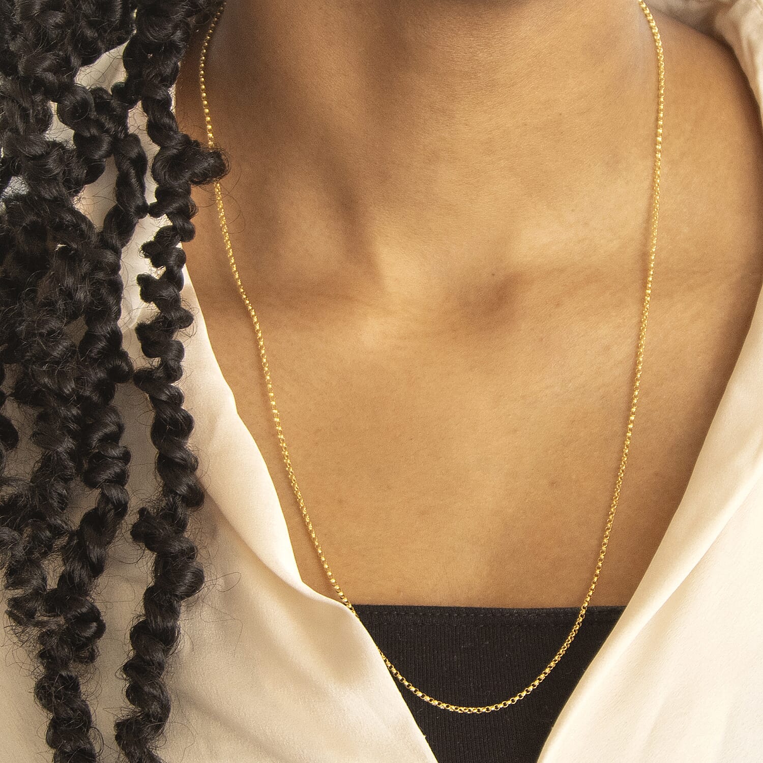 9K Yellow Gold High Finish Round Belcher Chain 24 Inch 3.5 grams 6093101 1