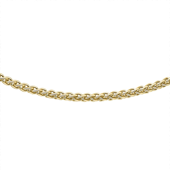 9K Yellow Gold High Finish Spiga Chain 16 Inch 2.1 grams 6093060 1
