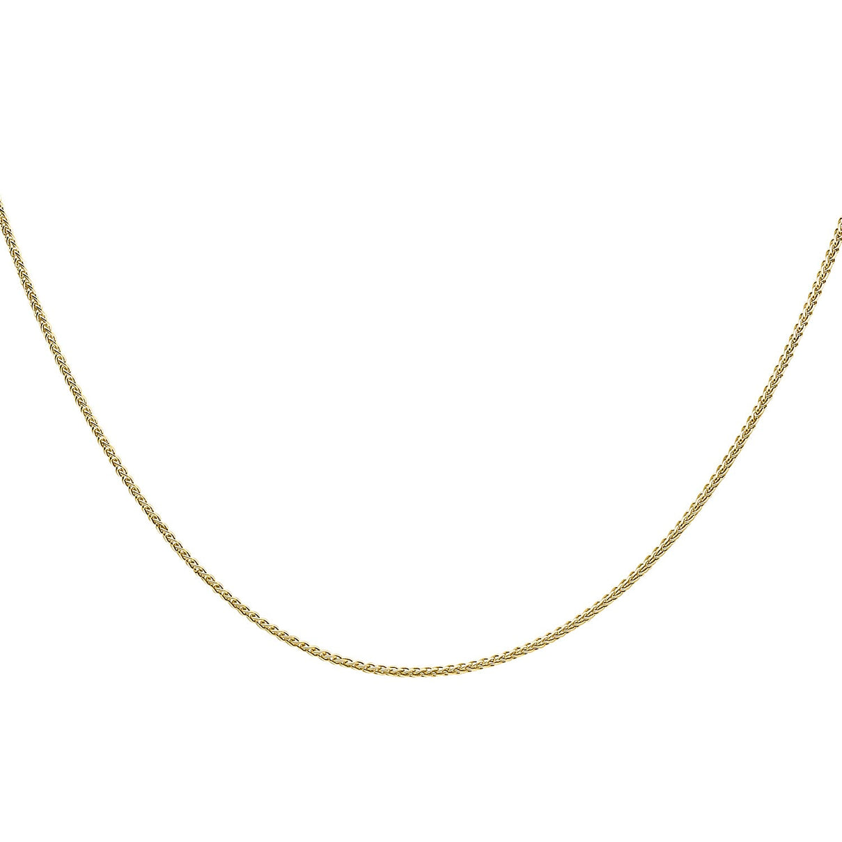 9K Yellow Gold High Finish Spiga Chain 16 Inch 2.1 grams 6093060 2
